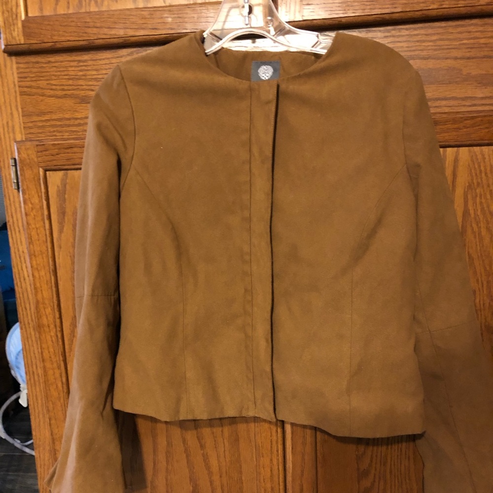 Vince Camuto  faux suede jacket S